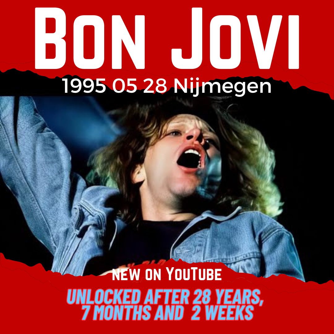 Crowd puts Jon Bon Jovi out of a job” | Bon Jovi 28 May 1995