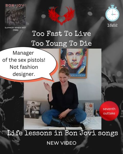 Too Fast To Live, Too Young To Die | Life lessons in (extremely rare ...